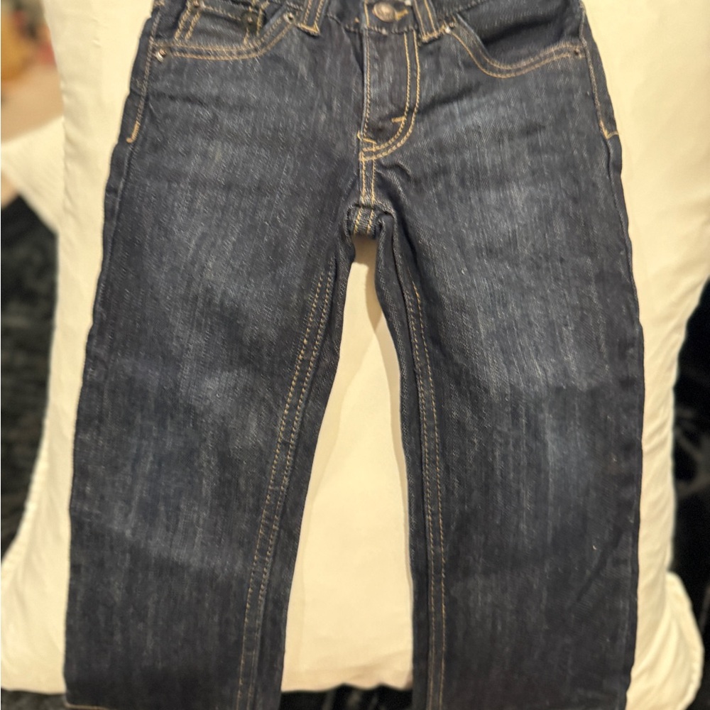 Levi's Dark Indigo Straight Jeans